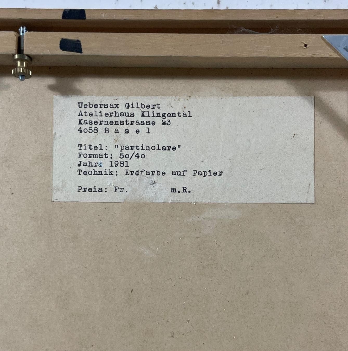 Dipinti: Gilbert Uebersax (1941) Gemischte Medien – Usato da Basel venduto da Kaffee_und_Kunst 6